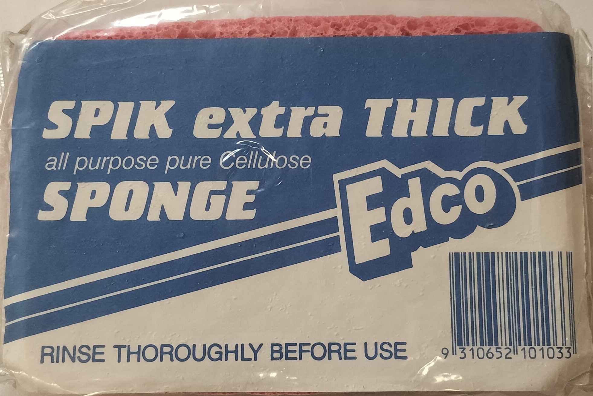 Spik Extra Thick Sponge 95x135x30mm - Pink